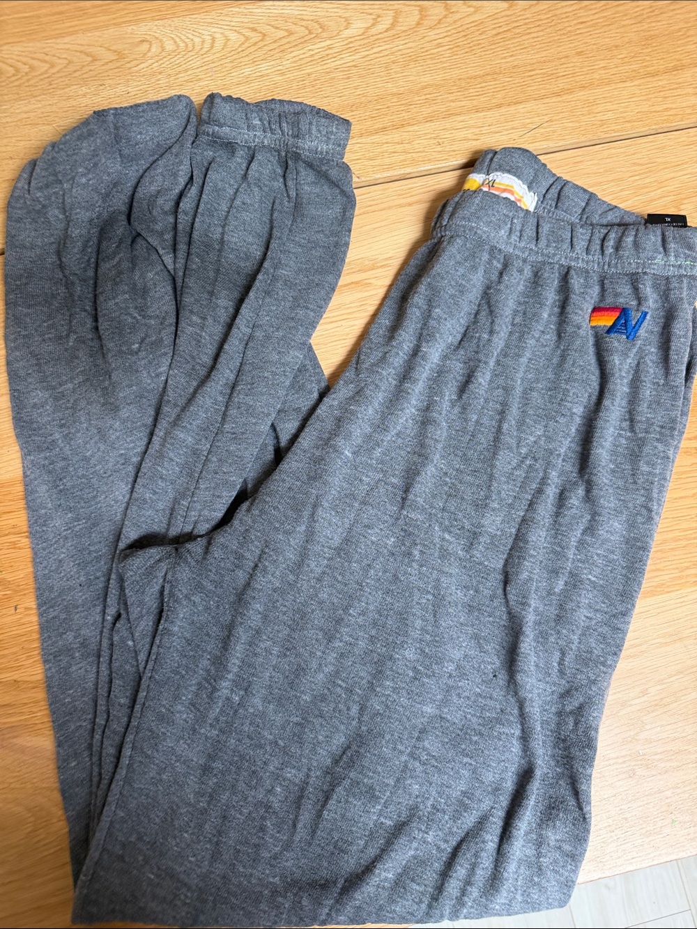LOGO SWEATPANTS - HEATHER GREY - Picture 3 of 6